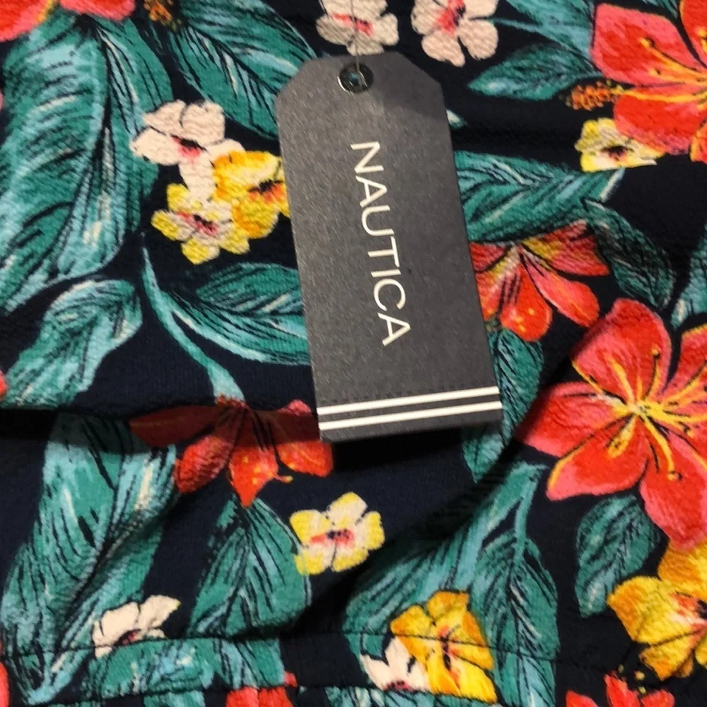 🦚NAUTICA  floral dress size 6 NWT
